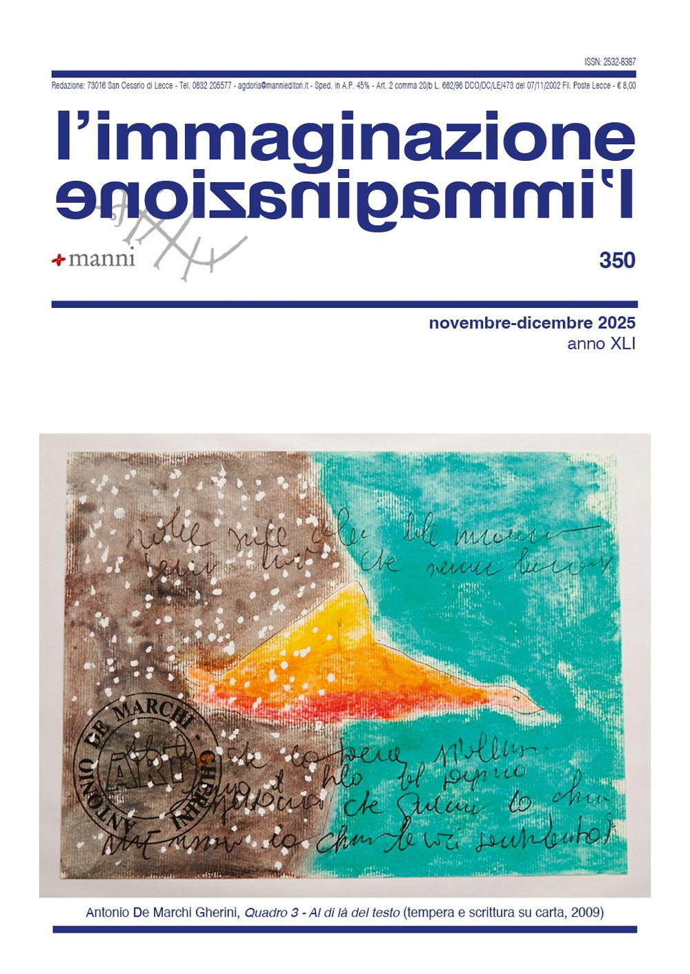 L'immaginazione. Vol. 350: Novembre-Dicembre