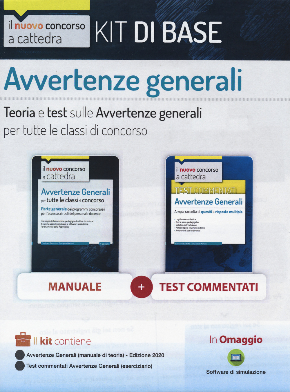 Kit concorso a cattedra. Avvertenze generali. Teoria e test sulle avvertenze generali per tutte le classi di concorso