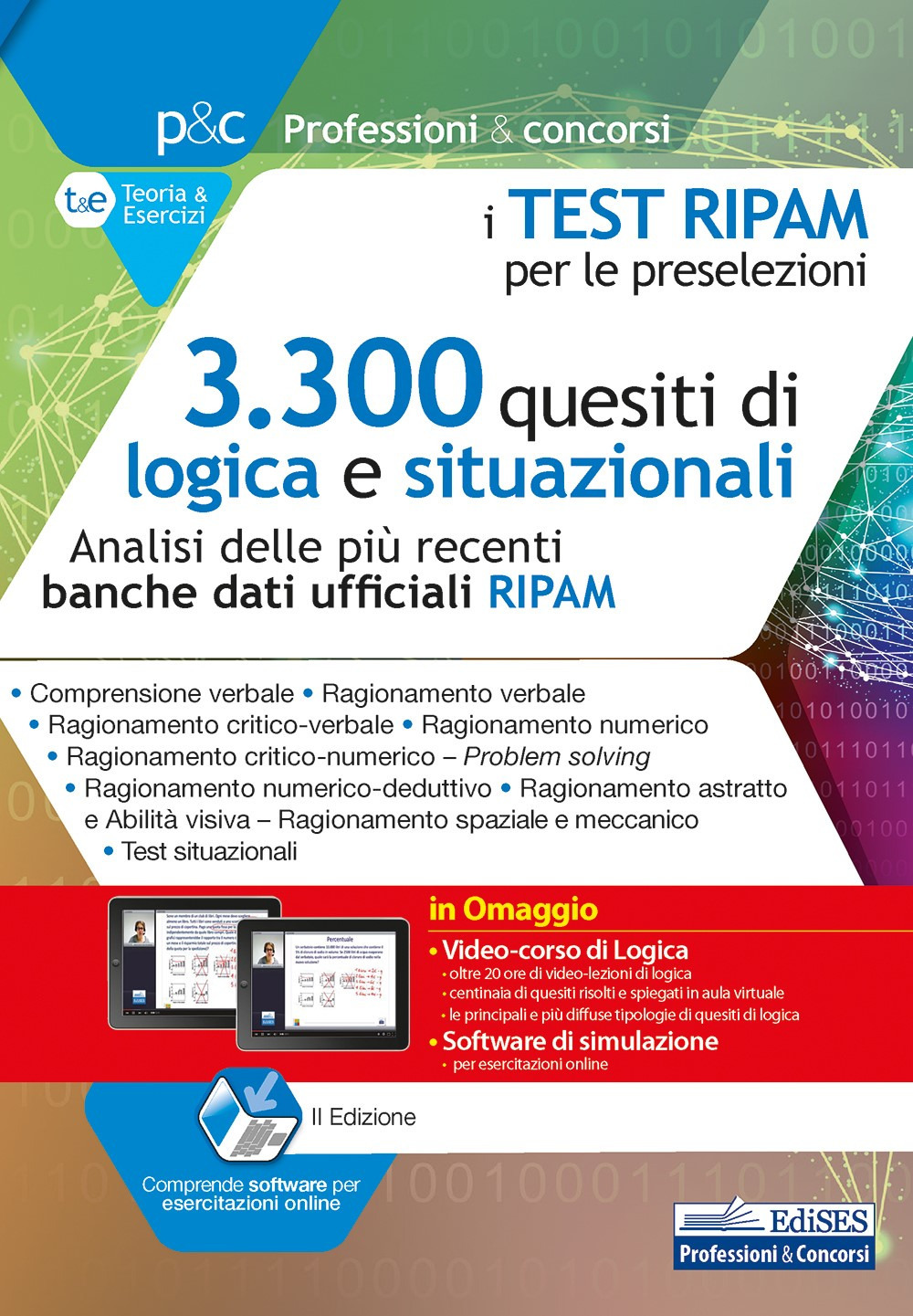 I test RIPAM per le preselezioni. 3.300 quesiti di logica e situazionali. Analisi delle più recenti banche dati RIPAM