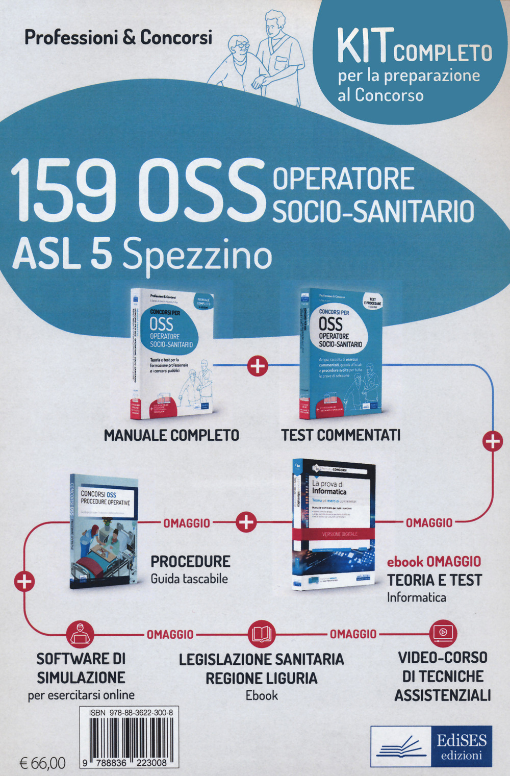 Kit concorso 159 OSS ASL 5 Spezzino Liguria