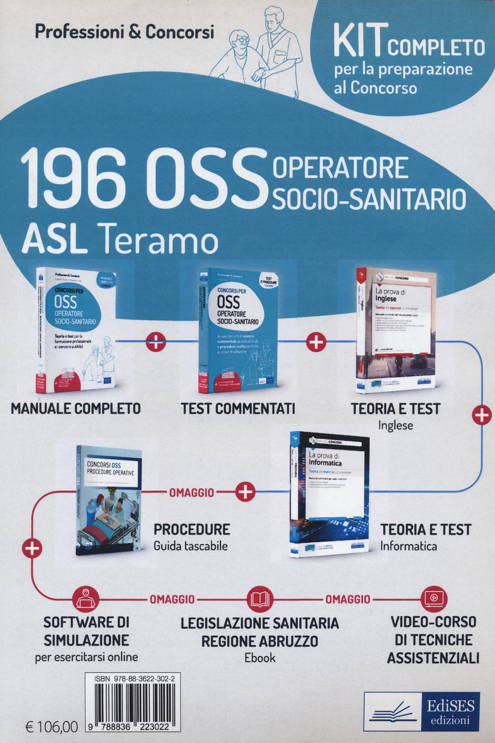 Kit concorso 196 OSS ASL Teramo