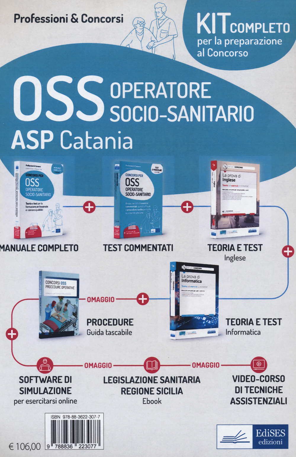 Kit concorso OSS ASP Catania
