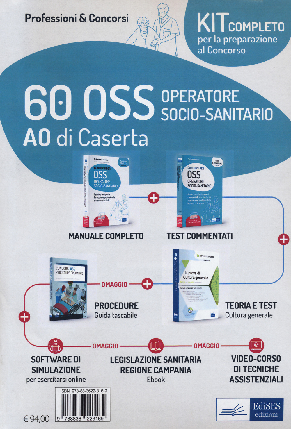 Kit concorso 60 OSS AO Caserta