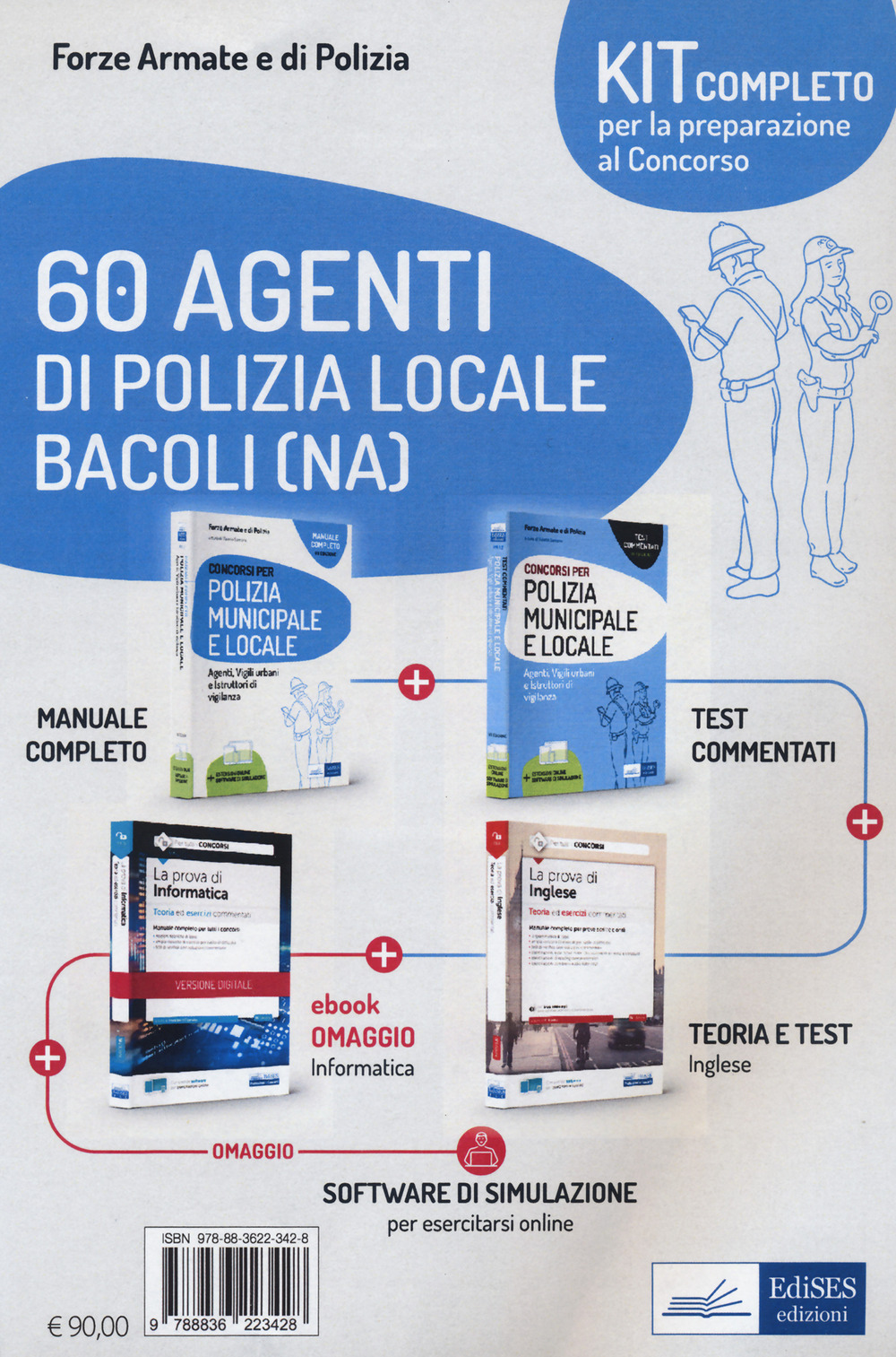 Kit concorso 60 agenti di Polizia Locale Bacoli (Napoli)