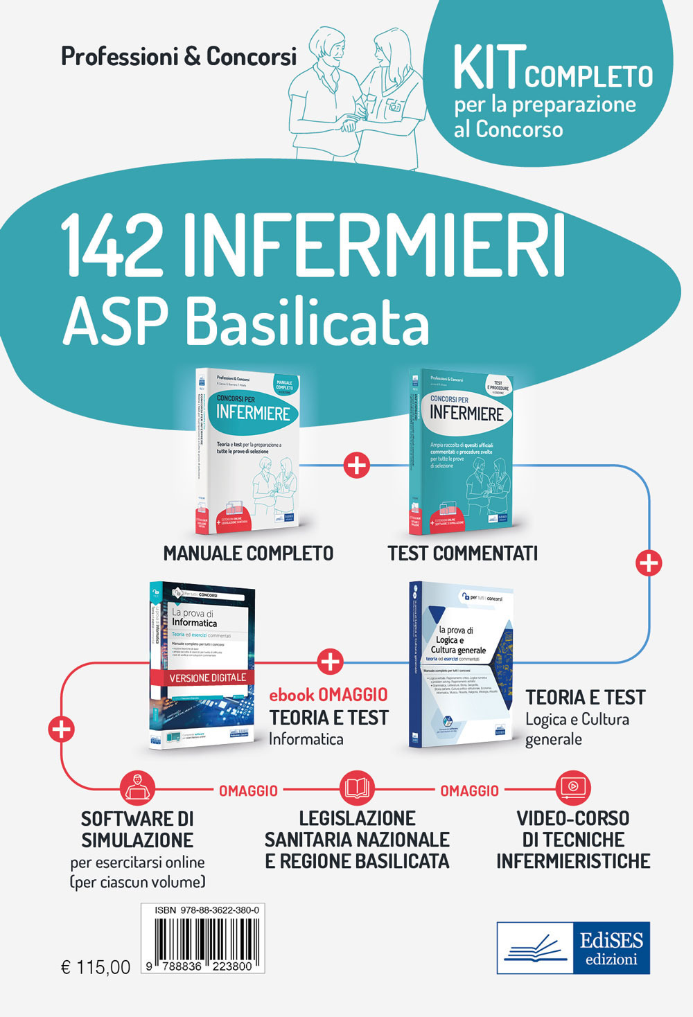 Kit concorso 142 infermieri ASP Basilicata