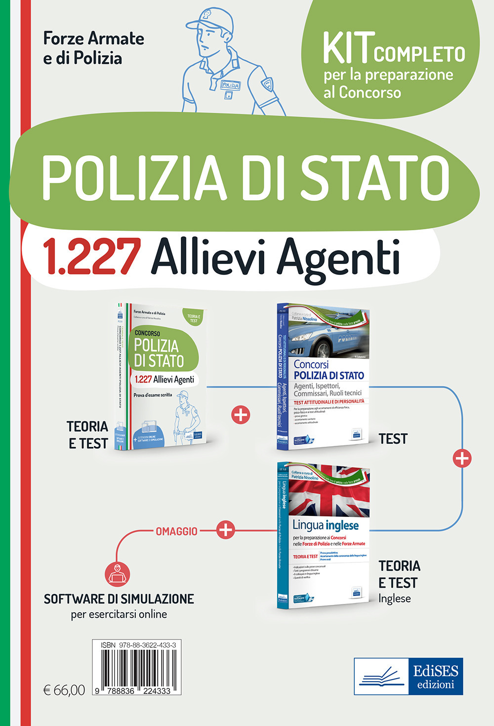 Kit concorso 1.227 allievi agenti Polizia di Stato