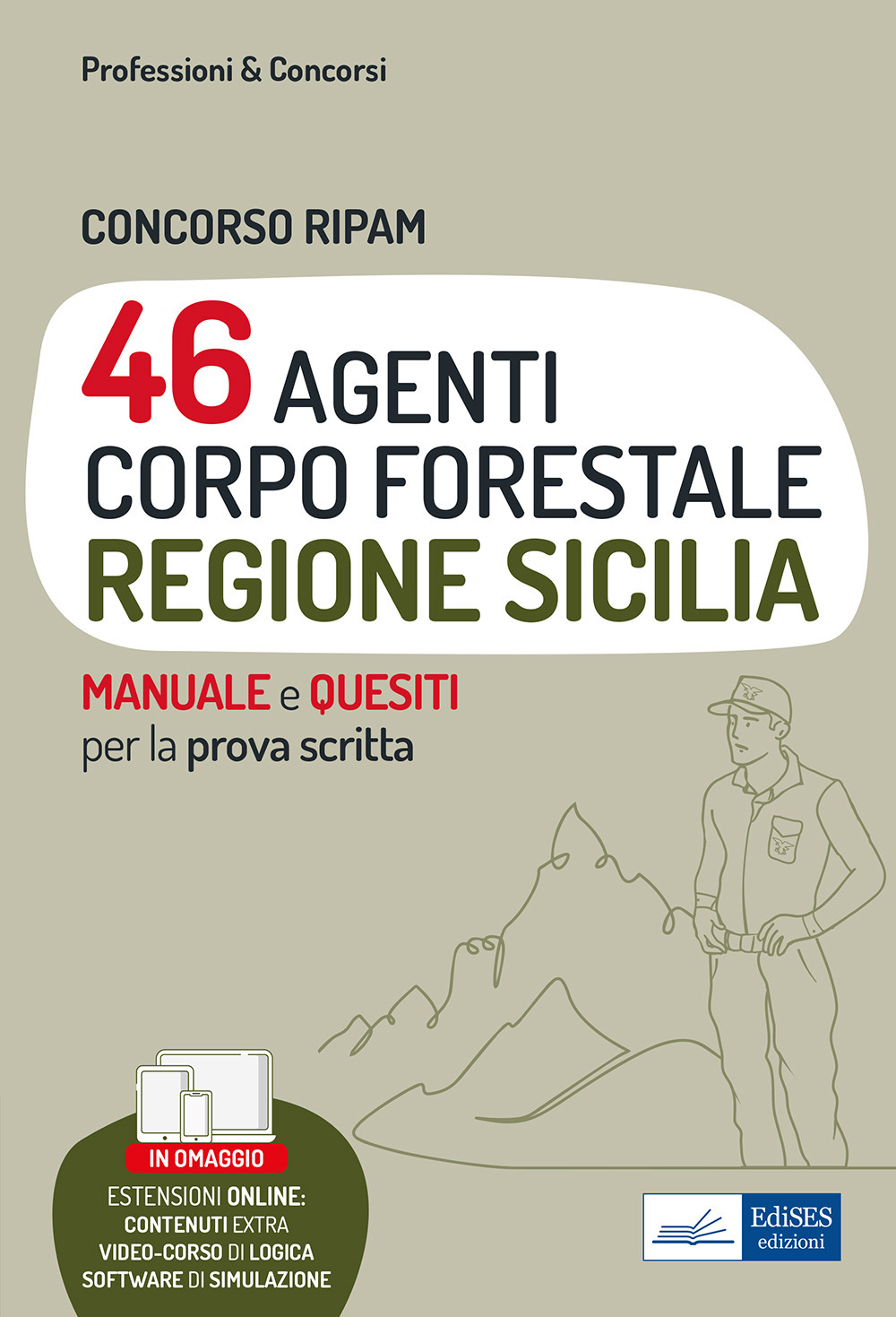 Concorso Ripam 46 agenti corpo forestale Regione Sicilia. Manuale e quesiti per la prova scritta