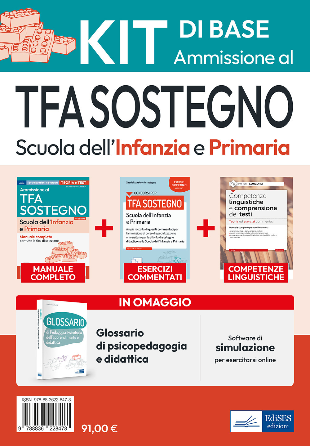 Kit di base: Ammissione al TFA sostegno scuola infanzia e primaria