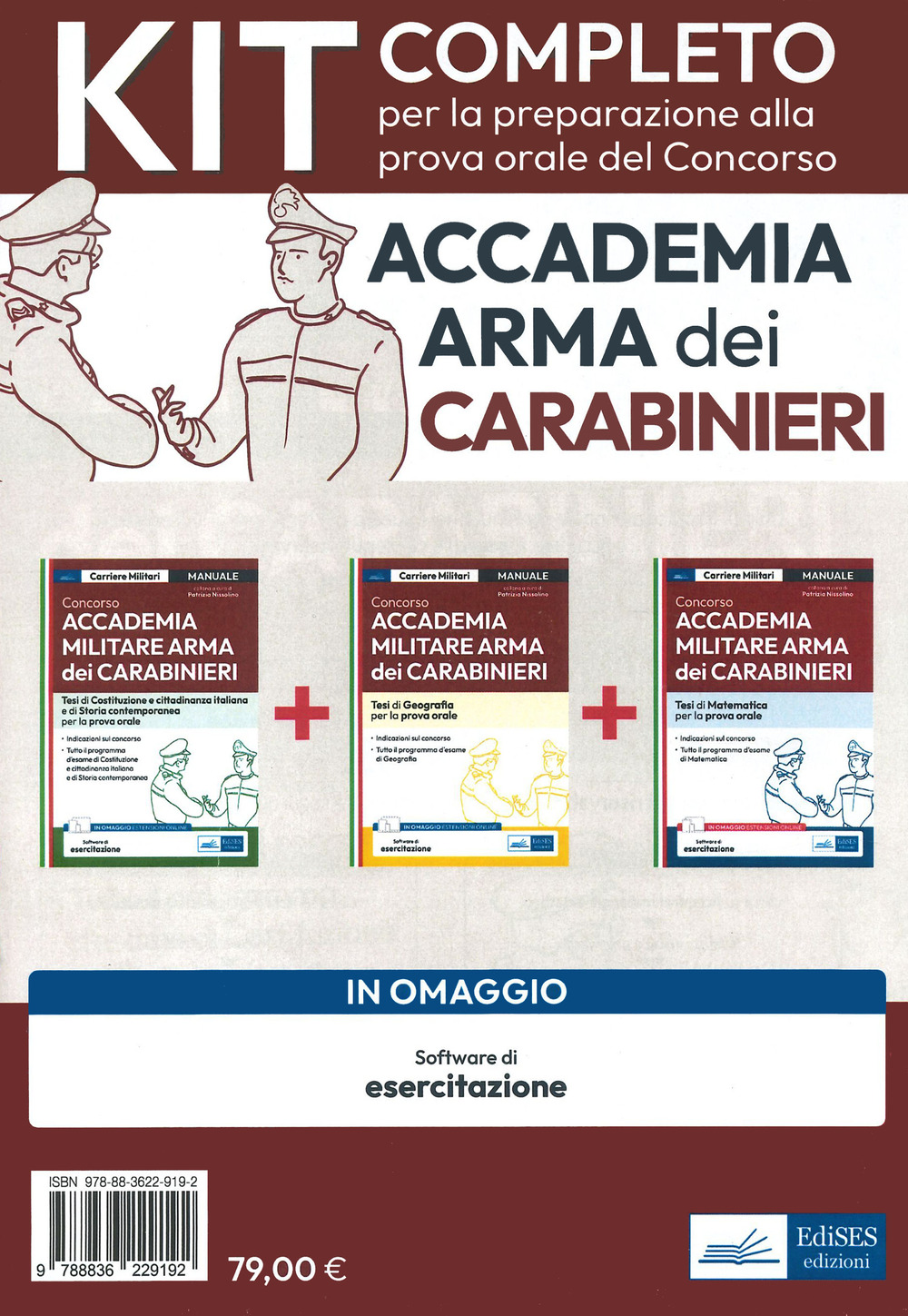 Kit completo per prova orale Concorso Accademia Arma Carabinieri