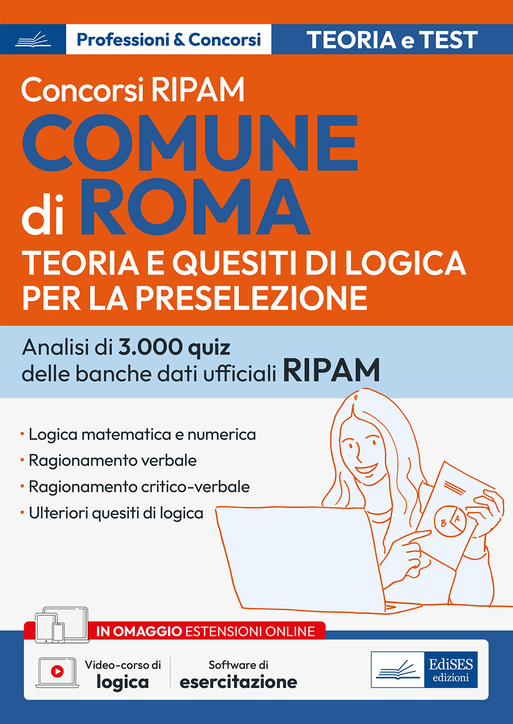 Concorsi RIPAM Comune di Roma. Teoria e quesiti di logica per la preselezione. Quesiti di logica risolti e commentati