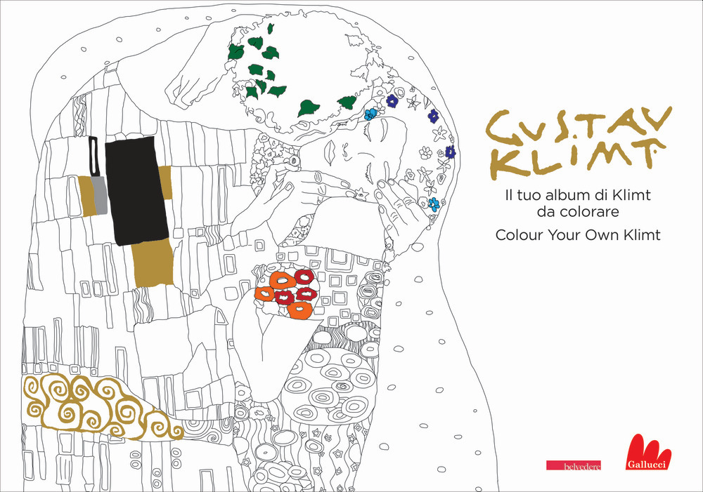 Klimt. Il tuo album di Klimt da colorare-Colour your own Klimt