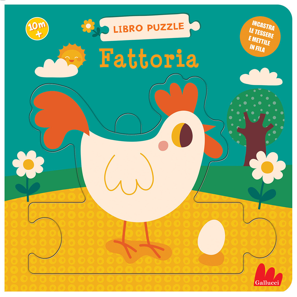 Fattoria. Libro puzzle