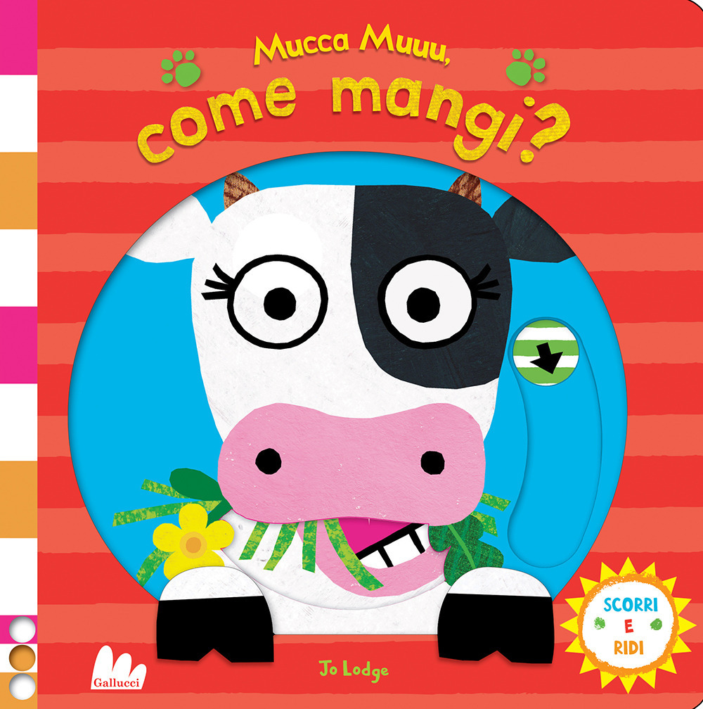 Mucca muuu, come mangi? Scorri e ridi