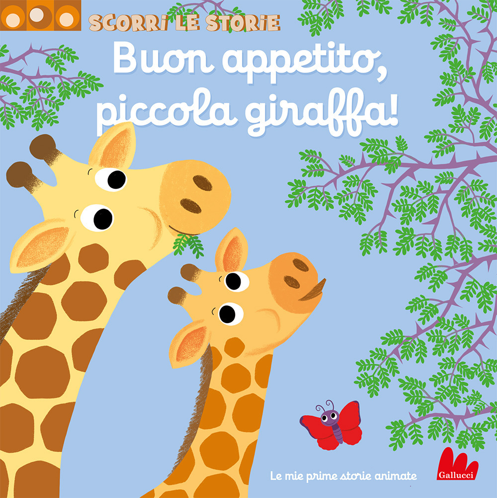 Buon appetito, piccola giraffa! Scorri le storie