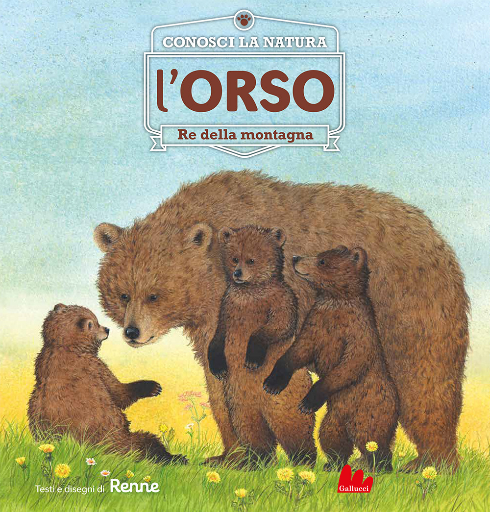 L'orso. Re della montagna. Conosci la natura