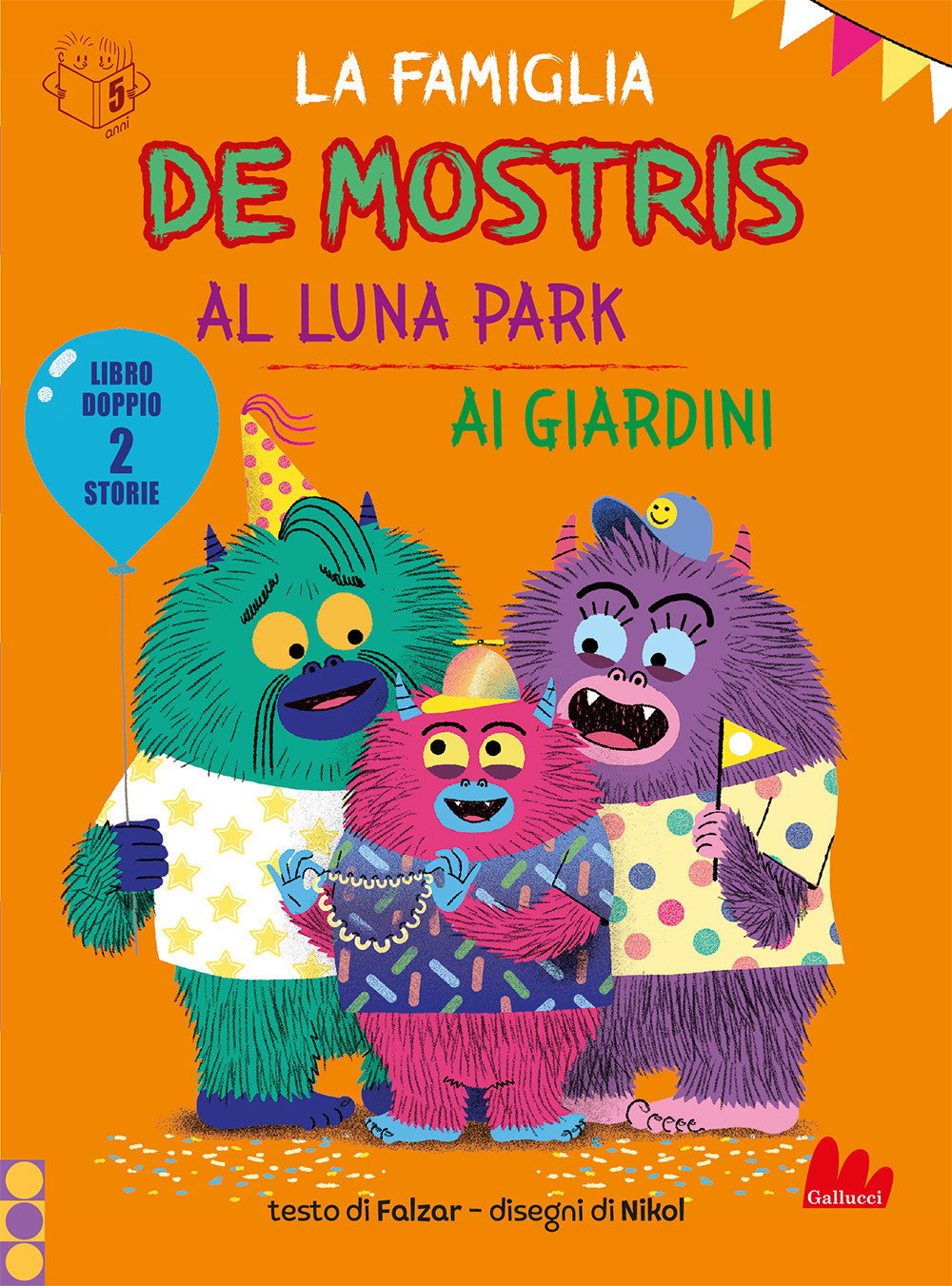 La famiglia De mostris al luna park. Ai giardini
