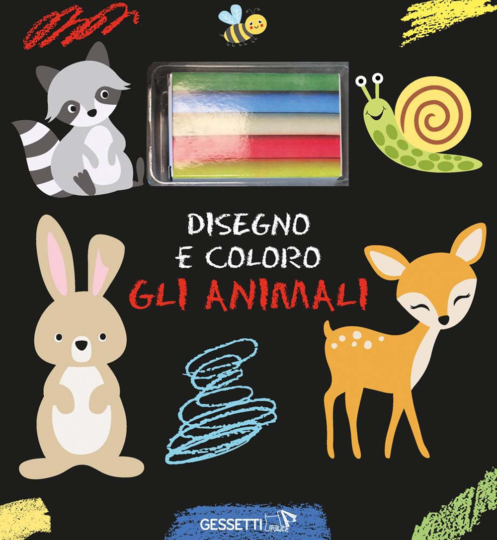 Disegno e coloro gli animali
