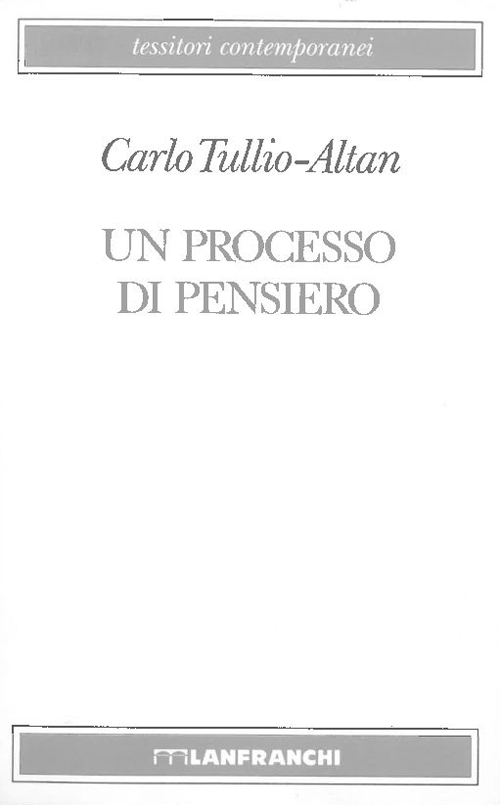 Un processo di pensiero