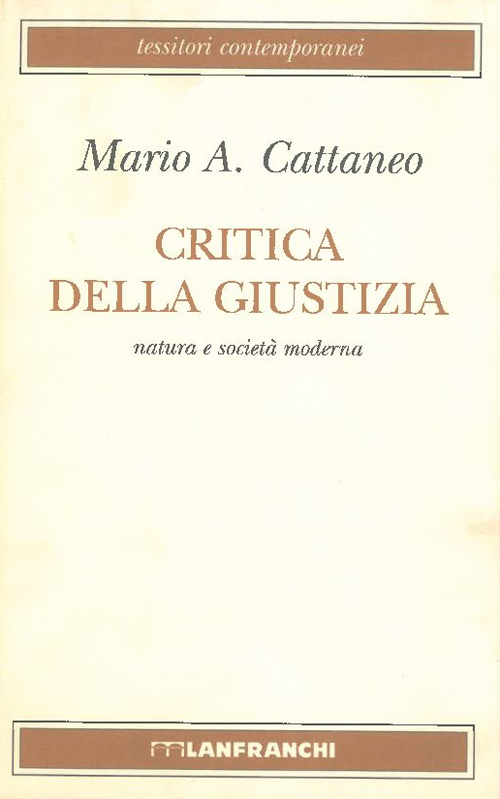 Critica della giustizia