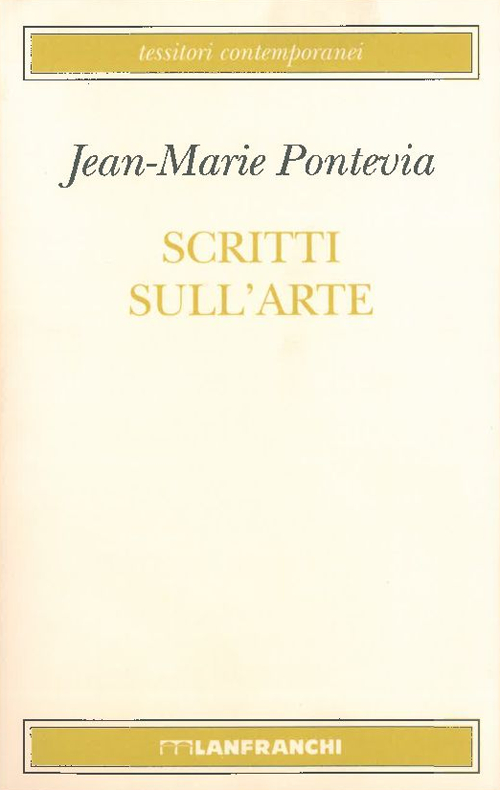 Scritti sull'arte