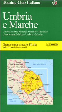 Umbria e Marche 1:200.000