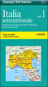Italia settentrionale 1:400.000