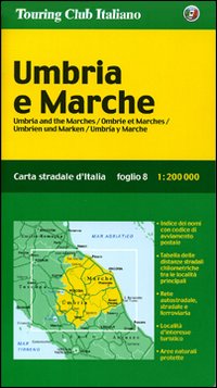 Umbria e Marche 1:200.000