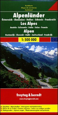 Le Alpi. 1:800.000