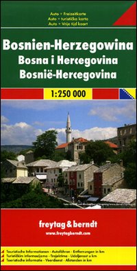 Bosnia ed Erzegovina 1:250.000