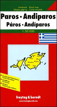 Paros-Andiparos 1:50.000