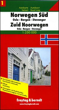Norvegia del sud 1:250.000