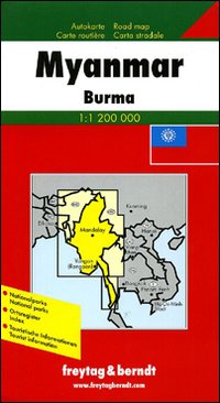 Myanmar (Burma) 1:1.200.000