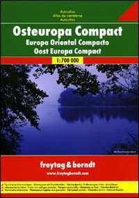 Europa orientale. Atlante stradale compatto 1:700.000