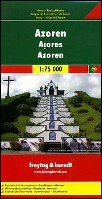 Azzorre 1:75.000. Carta stradale e turistica