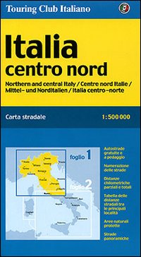 Italia centro nord 1:500.000