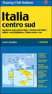 Italia. Centro-sud 1:500.000
