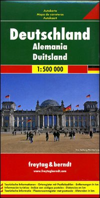 Germania 1:500.000. Carta stradale