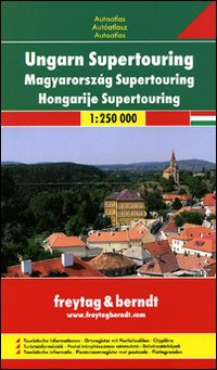 Ungheria Supertouring 1:250.000. Atlante stradale