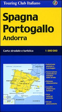 Spagna. Portogallo 1:800.000