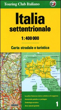 Italia settentrionale 1:400.000