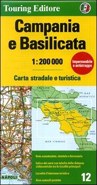 Campania e Basilicata 1:200.000
