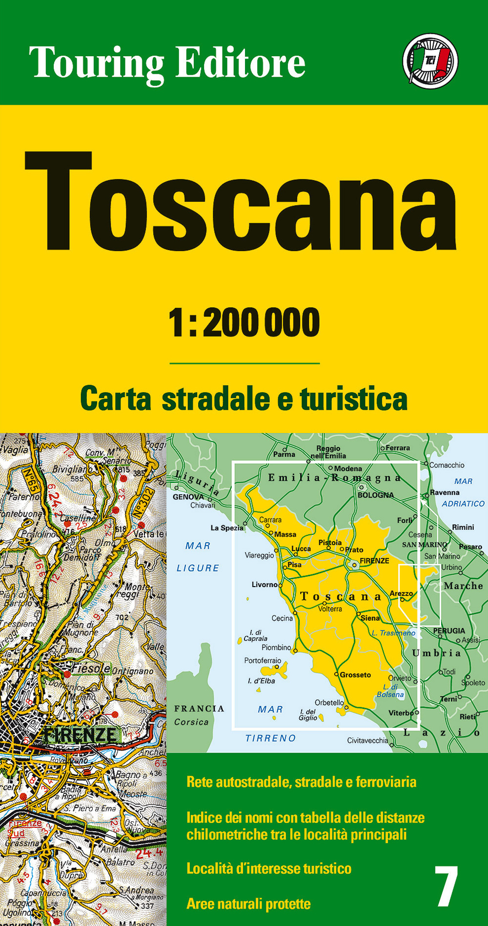 Toscana 1:200.000