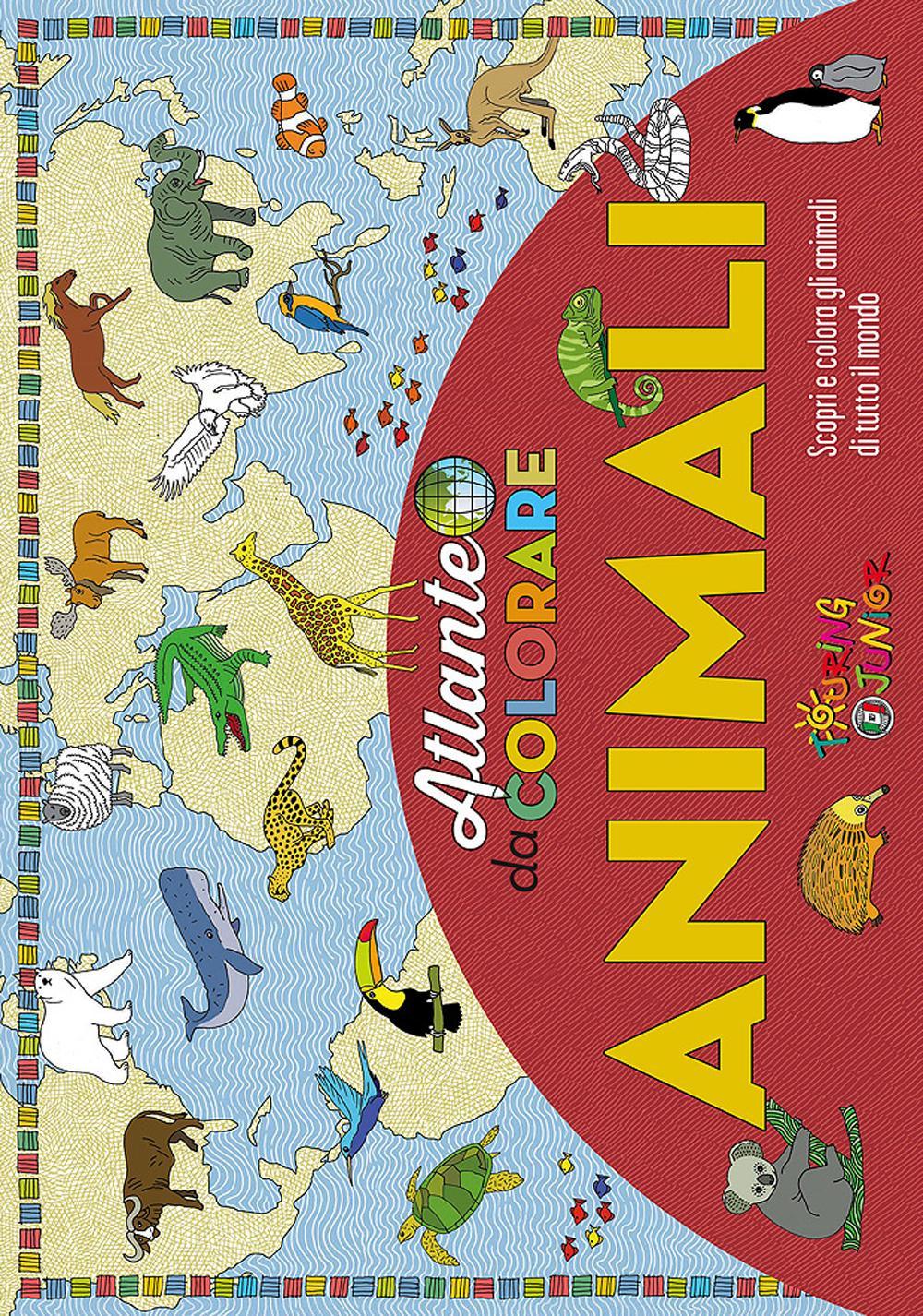 Animali. Atlante da colorare