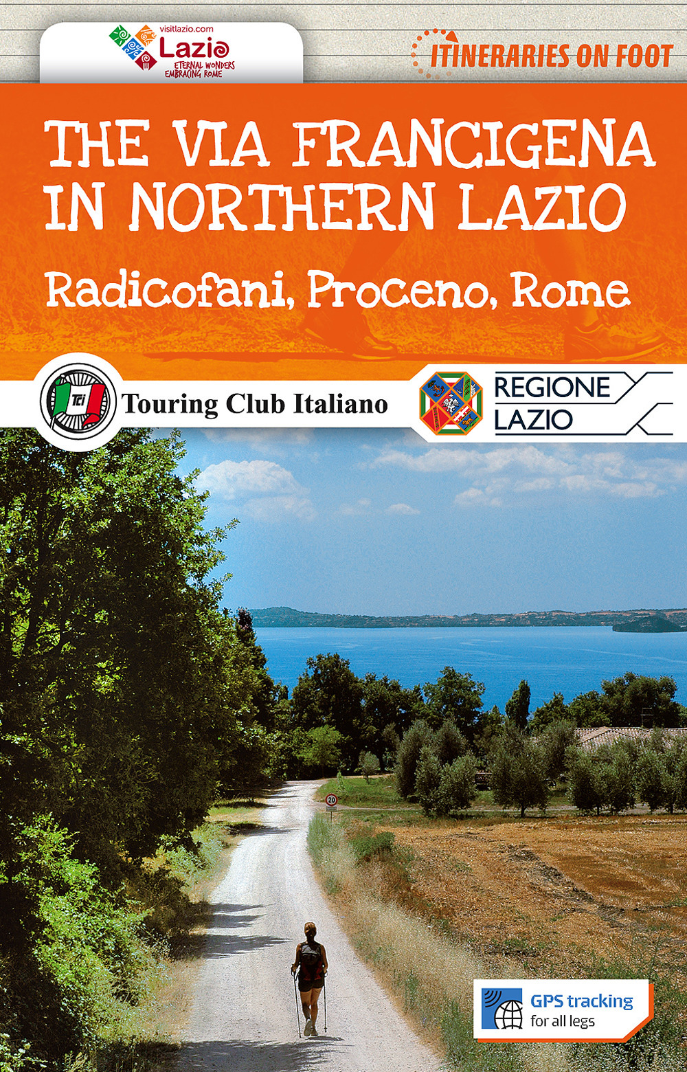 The via Francigena in northern Lazio. Radicofani, Proceno, Rome