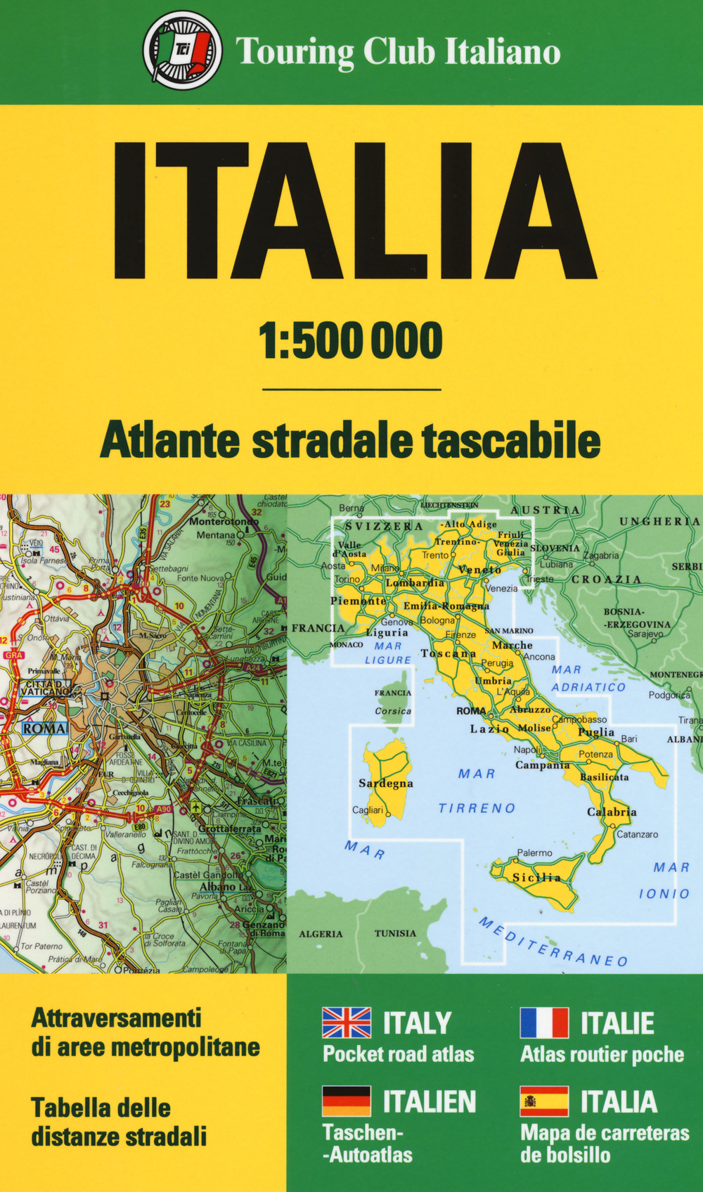 Atlante stradale d'Italia 1:500 000