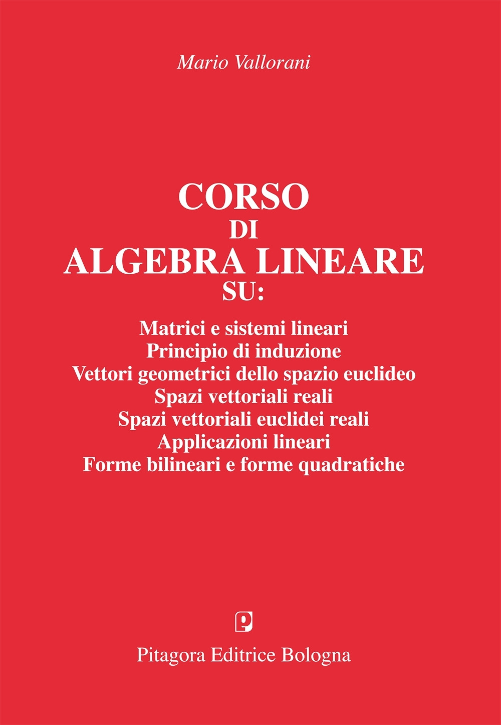 Corso di algebra lineare