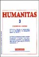 Humanitas. Vol. 3: L'uomo nel cosmo