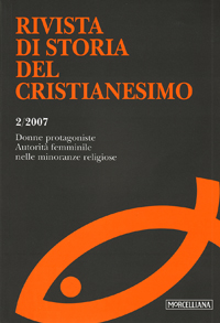 Rivista di storia del cristianesimo. Vol. 2: Donne protagoniste. Autorità femminile nelle minoranze religiose