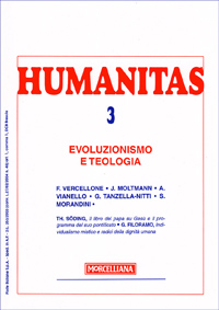 Humanitas. Vol. 3: Evoluzionismo e teologia