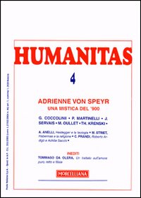 Humanitas. Vol. 4: Adrienne von Speyr